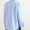 Slim-Fit Cotton Oxford Shirt - BK Slim-Fit Cotton Oxford Shirt - BK