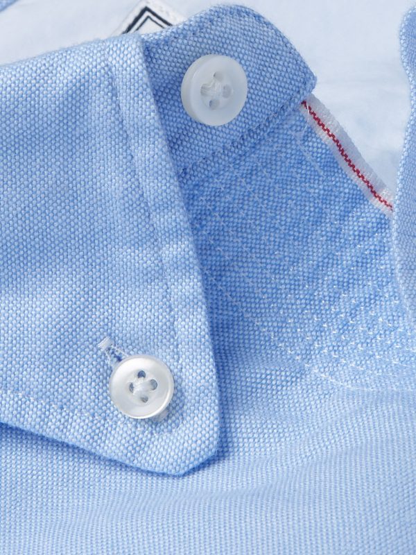 Slim-Fit Cotton Oxford Shirt - E2 Slim-Fit Cotton Oxford Shirt - E2
