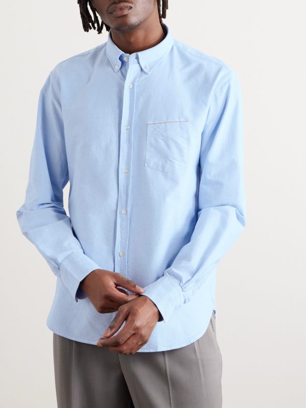 Slim-Fit Cotton Oxford Shirt - FR Slim-Fit Cotton Oxford Shirt - FR