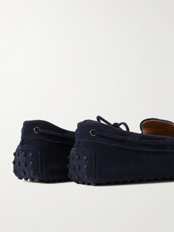 Gommino Suede Driving Shoes - BK