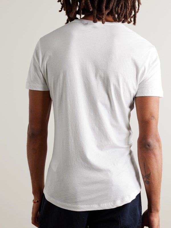 OB-T Slim-Fit Cotton-Jersey T-Shirt - BK OB-T Slim-Fit Cotton-Jersey T-Shirt - BK