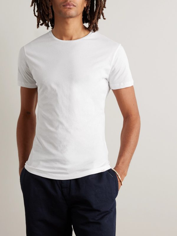 OB-T Slim-Fit Cotton-Jersey T-Shirt - FR OB-T Slim-Fit Cotton-Jersey T-Shirt - FR