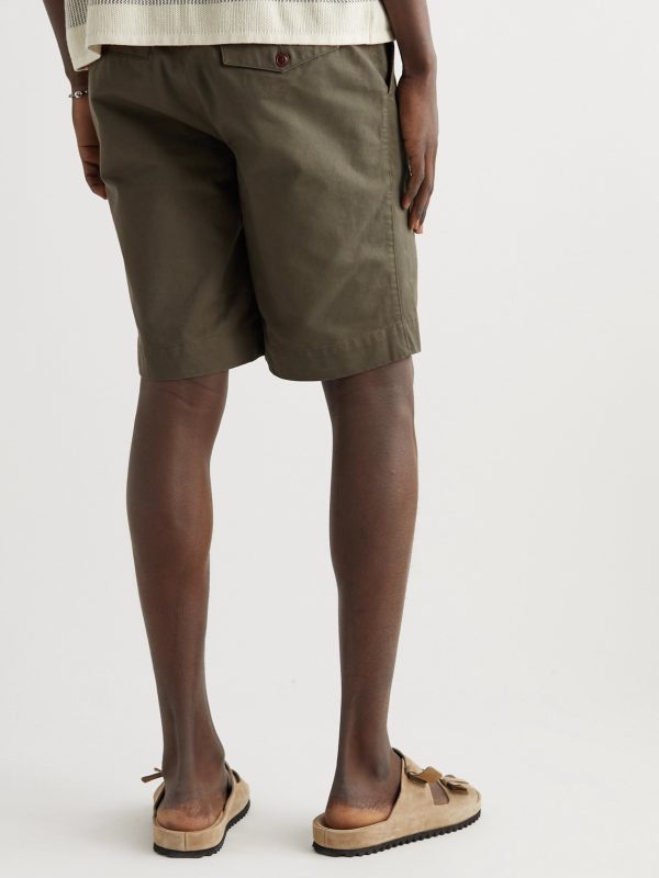 Fisherman Cotton-Twill Shorts - BK