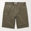 Fisherman Cotton-Twill Shorts