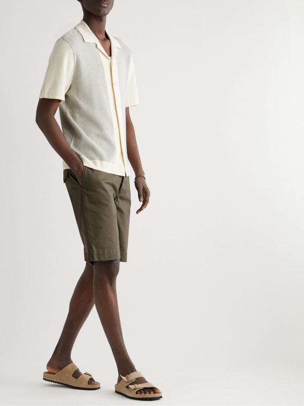 Fisherman Cotton-Twill Shorts - OU
