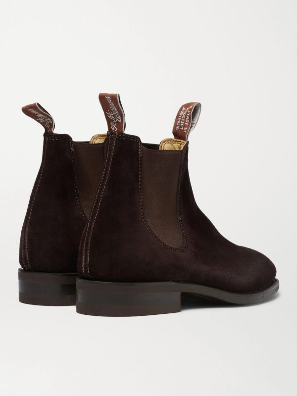 Comfort Craftsman Suede Chelsea Boots - BK Comfort Craftsman Suede Chelsea Boots - BK