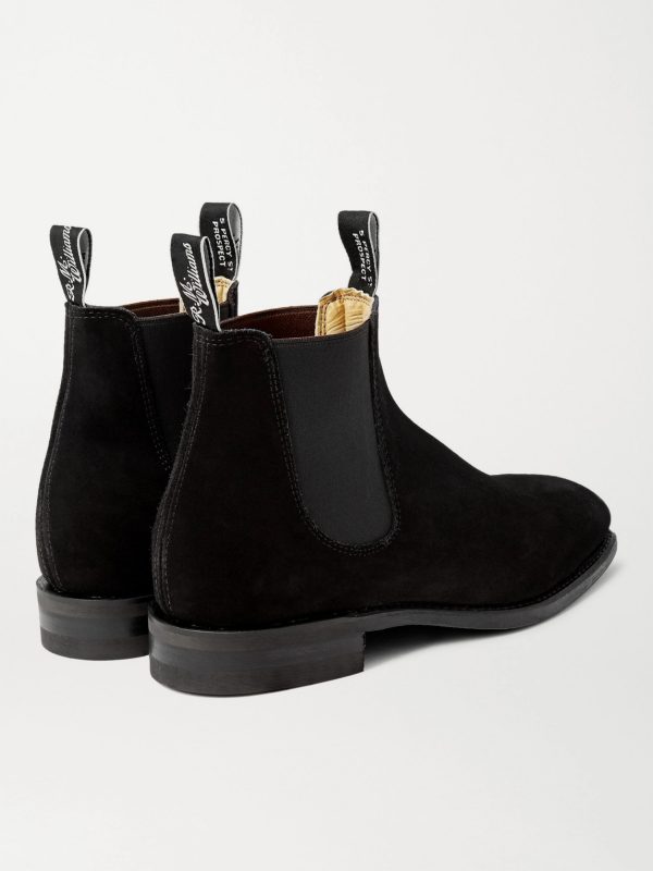 Comfort Craftsman Suede Chelsea Boots - BK Comfort Craftsman Suede Chelsea Boots - BK