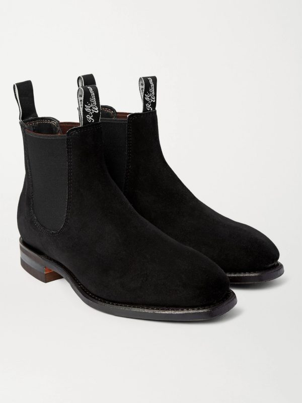 Comfort Craftsman Suede Chelsea Boots - FR Comfort Craftsman Suede Chelsea Boots - FR
