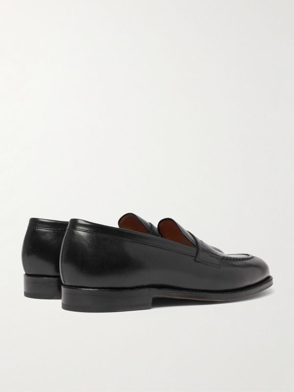 Lloyd Leather Penny Loafers - BK Lloyd Leather Penny Loafers - BK