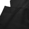 Black Unstructured Worsted Wool Suit Jacket - E4 Black Unstructured Worsted Wool Suit Jacket - E4