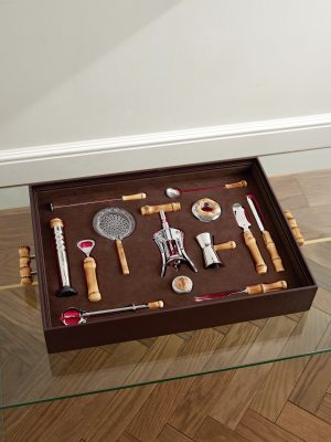Bamboo and Stainless Steel Bar Set Bamboo and Stainless Steel Bar Set