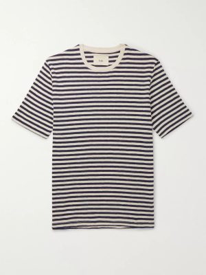 Striped Slub Cotton-Jersey T-Shirt