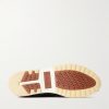 360 Flexy Walk Leather-Trimmed Knitted Wool Sneakers - E1 360 Flexy Walk Leather-Trimmed Knitted Wool Sneakers - E1