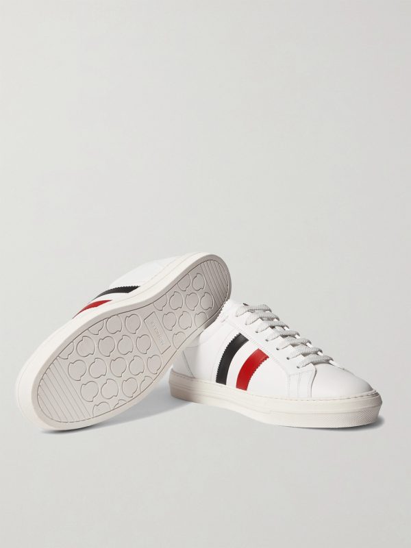 New Monaco Striped Leather Sneakers - E2 New Monaco Striped Leather Sneakers - E2