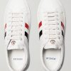 New Monaco Striped Leather Sneakers - E3 New Monaco Striped Leather Sneakers - E3