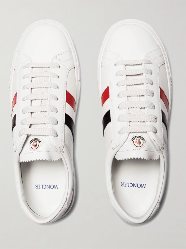 New Monaco Striped Leather Sneakers - E3 New Monaco Striped Leather Sneakers - E3