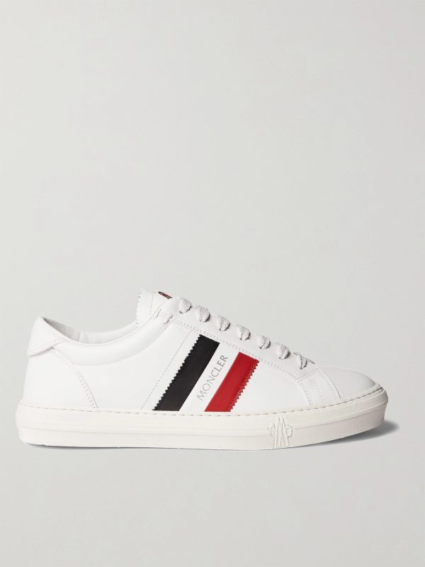 New Monaco Striped Leather Sneakers New Monaco Striped Leather Sneakers
