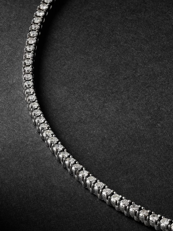 Spectra Blackened Gold Diamond Tennis Bracelet - CU Spectra Blackened Gold Diamond Tennis Bracelet - CU