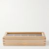 Analog/Shift Flatiron II Maple and Walnut Wood Five-Piece Watch Box - BK Analog/Shift Flatiron II Maple and Walnut Wood Five-Piece Watch Box - BK