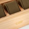 Analog/Shift Flatiron II Maple and Walnut Wood Five-Piece Watch Box - CU Analog/Shift Flatiron II Maple and Walnut Wood Five-Piece Watch Box - CU