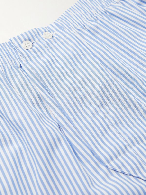 James Striped Cotton Boxer Shorts - E1 James Striped Cotton Boxer Shorts - E1
