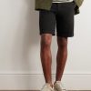 Straight-Leg Garment-Dyed Cotton-Twill Bermuda Shorts - FR Straight-Leg Garment-Dyed Cotton-Twill Bermuda Shorts - FR