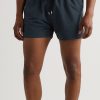 Slim-Fit Short-Length Striped Recycled Swim Shorts - OU