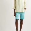 Straight-Leg Linen-Blend Twill Drawstring Shorts - OU Straight-Leg Linen-Blend Twill Drawstring Shorts - OU