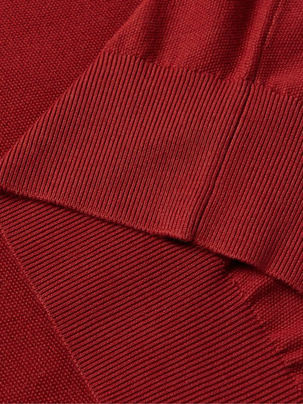 Slim-Fit Cotton and Silk-Blend Sweater - E1 Slim-Fit Cotton and Silk-Blend Sweater - E1