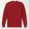 Slim-Fit Cotton and Silk-Blend Sweater Slim-Fit Cotton and Silk-Blend Sweater