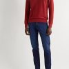Slim-Fit Cotton and Silk-Blend Sweater - OU Slim-Fit Cotton and Silk-Blend Sweater - OU