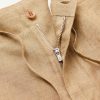 Straight-Leg Linen Drawstring Bermuda Shorts - E1 Straight-Leg Linen Drawstring Bermuda Shorts - E1