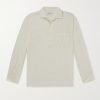 André Linen Polo Shirt