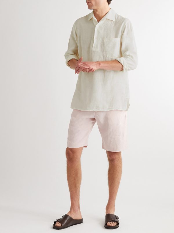 André Linen Polo Shirt - OU