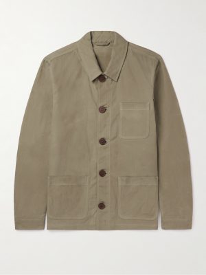 Organic Cotton-Ripstop Chore Jacket