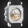 Maestro 3.0 Automatic Chronograph 39mm Stainless Steel and Rubber Watch, Ref No. GC3.0-A-00 - BK Maestro 3.0 Automatic Chronograph 39mm Stainless Steel and Rubber Watch, Ref No. GC3.0-A-00 - BK