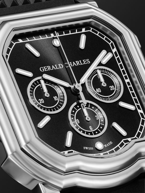 Maestro 3.0 Automatic Chronograph 39mm Stainless Steel and Rubber Watch, Ref No. GC3.0-A-00 - CU Maestro 3.0 Automatic Chronograph 39mm Stainless Steel and Rubber Watch, Ref No. GC3.0-A-00 - CU