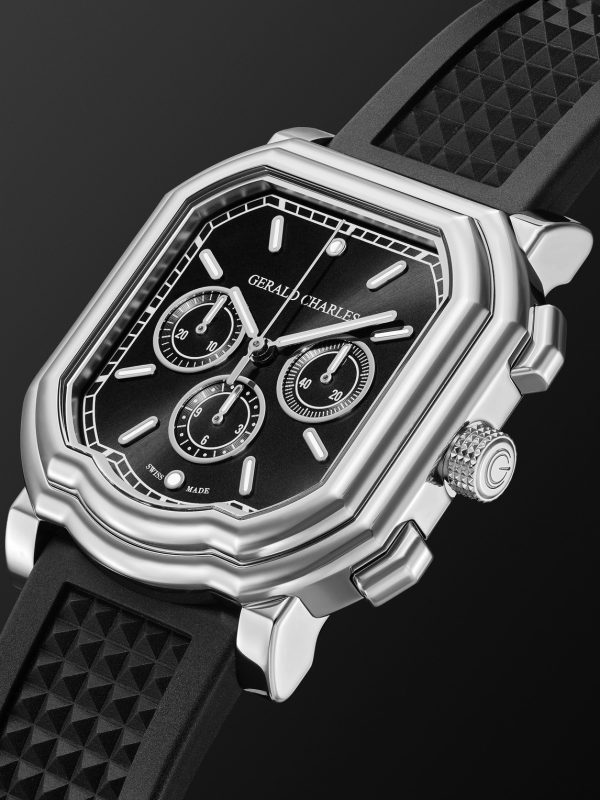 Maestro 3.0 Automatic Chronograph 39mm Stainless Steel and Rubber Watch, Ref No. GC3.0-A-00 - FR Maestro 3.0 Automatic Chronograph 39mm Stainless Steel and Rubber Watch, Ref No. GC3.0-A-00 - FR