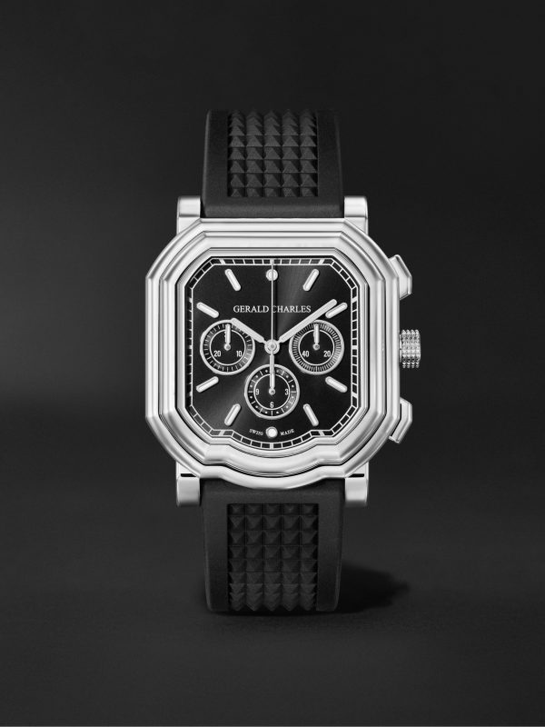 Maestro 3.0 Automatic Chronograph 39mm Stainless Steel and Rubber Watch, Ref No. GC3.0-A-00 Maestro 3.0 Automatic Chronograph 39mm Stainless Steel and Rubber Watch, Ref No. GC3.0-A-00
