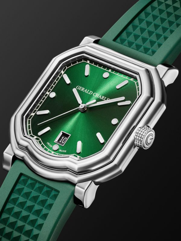 Maestro 2.0 Ultra-Thin Automatic 39mm Stainless Steel and Rubber Watch, Ref. No. GC2.0-A-02 - FR Maestro 2.0 Ultra-Thin Automatic 39mm Stainless Steel and Rubber Watch, Ref. No. GC2.0-A-02 - FR