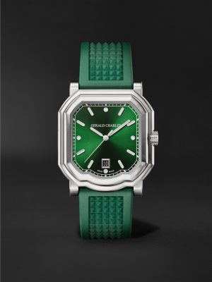 Maestro 2.0 Ultra-Thin Automatic 39mm Stainless Steel and Rubber Watch, Ref. No. GC2.0-A-02
