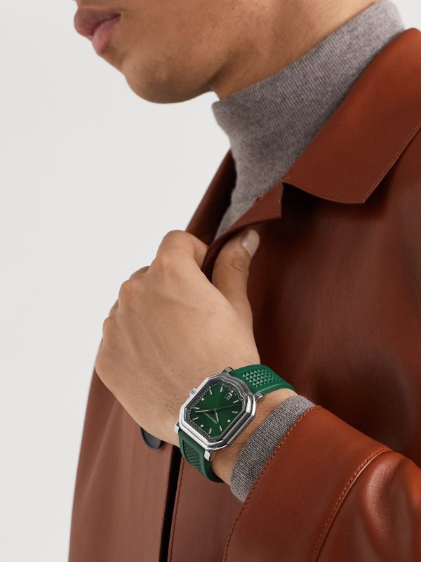Maestro 2.0 Ultra-Thin Automatic 39mm Stainless Steel and Rubber Watch, Ref. No. GC2.0-A-02 - OU Maestro 2.0 Ultra-Thin Automatic 39mm Stainless Steel and Rubber Watch, Ref. No. GC2.0-A-02 - OU