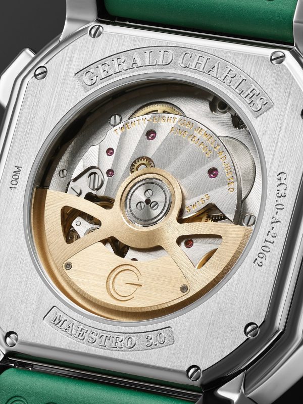 Maestro 3.0 Automatic Chronograph 39mm Stainless Steel and Rubber Watch, Ref.No. GC3.0-A-02 - E1 Maestro 3.0 Automatic Chronograph 39mm Stainless Steel and Rubber Watch, Ref.No. GC3.0-A-02 - E1