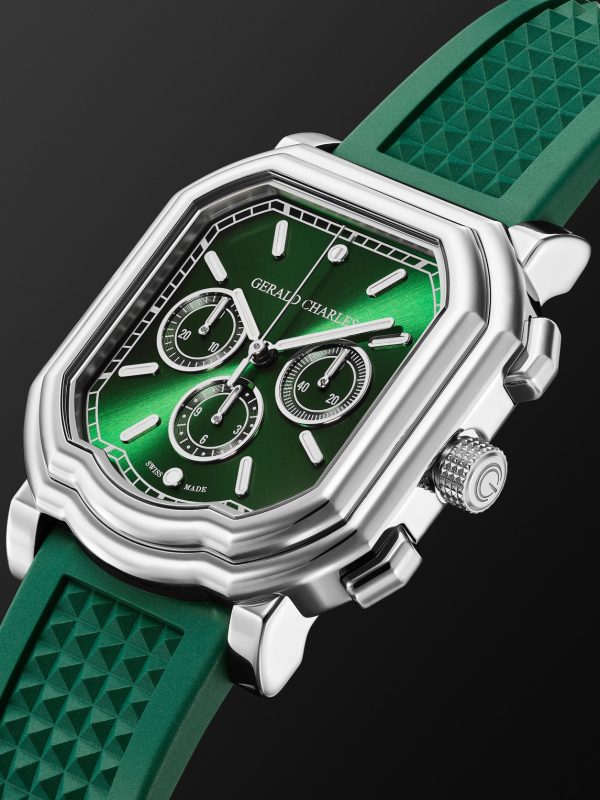 Maestro 3.0 Automatic Chronograph 39mm Stainless Steel and Rubber Watch, Ref.No. GC3.0-A-02 - FR Maestro 3.0 Automatic Chronograph 39mm Stainless Steel and Rubber Watch, Ref.No. GC3.0-A-02 - FR