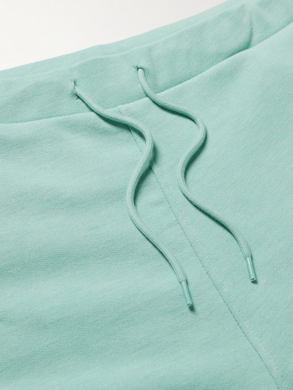 Straight-Leg Cotton-Jersey Drawstring Shorts - E1 Straight-Leg Cotton-Jersey Drawstring Shorts - E1