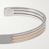 9g Titanium and 18-Karat Gold Cuff - CU 9g Titanium and 18-Karat Gold Cuff - CU