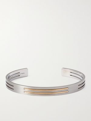 9g Titanium and 18-Karat Gold Cuff 9g Titanium and 18-Karat Gold Cuff