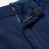 Straight-Leg Stretch-Cotton Twill Suit Trousers - E1 Straight-Leg Stretch-Cotton Twill Suit Trousers - E1