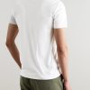 Logo-Embroidered Cotton-Jersey T-Shirt - BK Logo-Embroidered Cotton-Jersey T-Shirt - BK