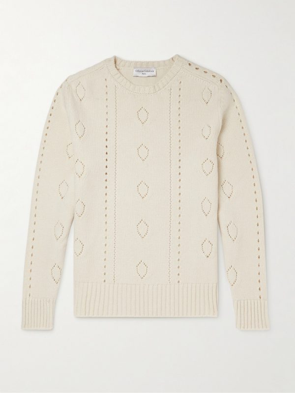 Marco Pointelle-Knit Sweater Marco Pointelle-Knit Sweater